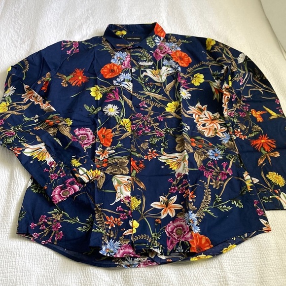 Jack London Other - Jack London Blue Casual Floral Button Down Shirt